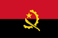 Официальный флаг государтсва Ангола