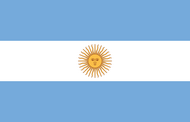 Официальный флаг государтсва Аргентина