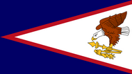 Официальный флаг государтсва Самоа Американское