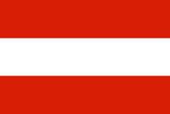 Официальный флаг государтсва Австрия