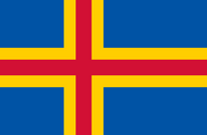 Официальный флаг государтсва Аландские острова