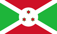 Официальный флаг государтсва Бурунди