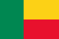 Официальный флаг государтсва Бенин