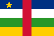 Официальный флаг государтсва ЦАР
