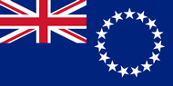 Официальный флаг государтсва Острова Кука