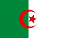 Официальный флаг государтсва Алжир