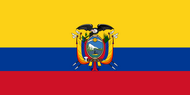 Официальный флаг государтсва Эквадор