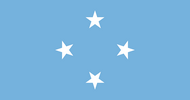 Официальный флаг государтсва Микронезия