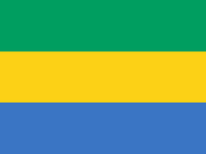 Официальный флаг государтсва Габон