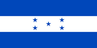 Официальный флаг государтсва Гондурас
