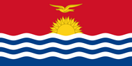 Официальный флаг государтсва Кирибати