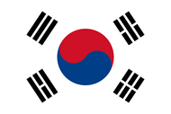 Официальный флаг государтсва Южная Корея