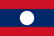 Официальный флаг государтсва Лаос