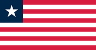 Официальный флаг государтсва Либерия
