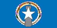 Официальный флаг государтсва Северные Марианские Острова