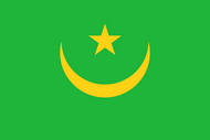 Официальный флаг государтсва Мавритания