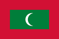 Официальный флаг государтсва Мальдивы