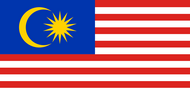 Официальный флаг государтсва Малайзия