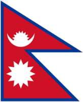 Официальный флаг государтсва Непал