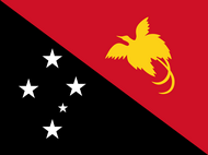 Официальный флаг государтсва Папуа - Новая Гвинея
