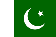 Официальный флаг государтсва Пакистан