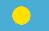 Официальный флаг государтсва Палау