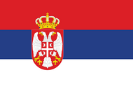 Официальный флаг государтсва Сербия