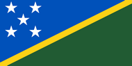 Официальный флаг государтсва Соломоновы Острова
