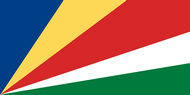 Официальный флаг государтсва Сейшельские Острова