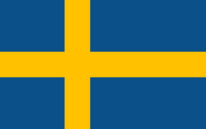Официальный флаг государтсва Швеция