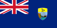 Официальный флаг государтсва Острова Святой Елены