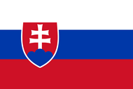 Официальный флаг государтсва Словакия