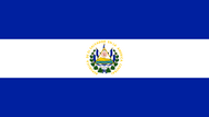 Официальный флаг государтсва Сальвадор