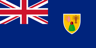 Официальный флаг государтсва Тёркс и Кайкос