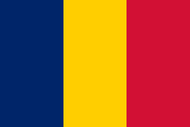 Официальный флаг государтсва Чад