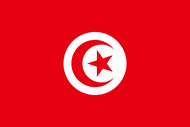 Официальный флаг государтсва Тунис
