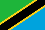 Официальный флаг государтсва Танзания