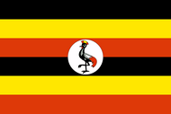 Официальный флаг государтсва Уганда