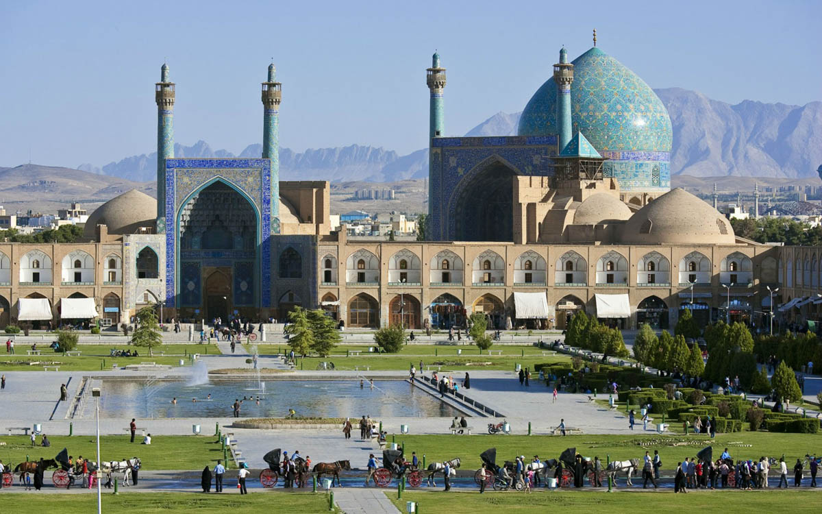 Мечеть Имама в городе Исфахан. Иран.