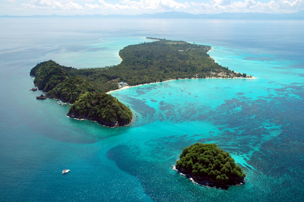 Остров Mentanani, Филиппины.