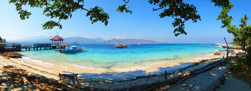 Остров Гили Мено, Индонезия.